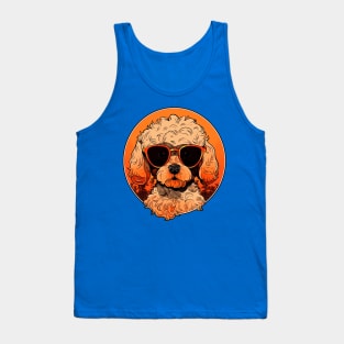 Cavapoo Sunglasses Dog Tank Top